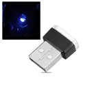Миниатюрная Светодиодная лампа с USB, неоновая лампа для салона автомобиля, декоративные аксессуары для автомобиля, 1 шт.