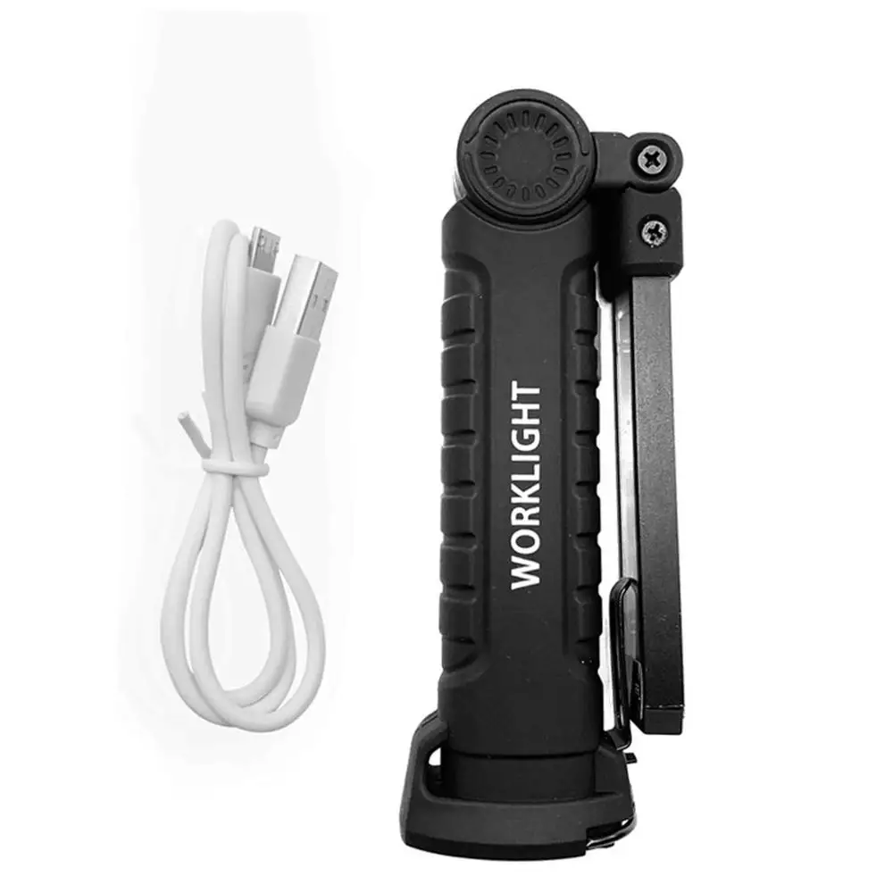 Многофункциональный портативный складной рабочий светильник с магнитом