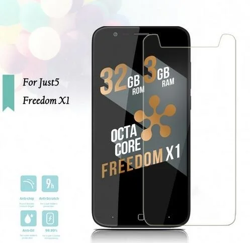 Для Just5 Freedom X1 закаленное стекло 9H защитная пленка Взрывозащищенный ЖК экран