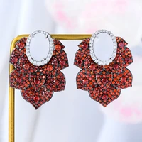 blachette brand fashion rights zirconia pendant earrings womens wedding engagement stage performance daily party jewelry gift