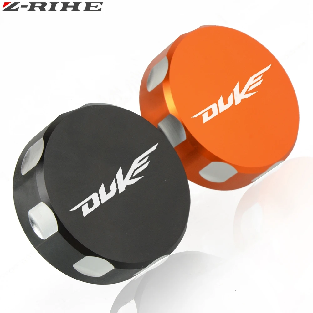 Для KTM DUKE 390 Задняя Тормозная жидкость Крышка Резервуара Кепки для KTM duke 390 125/200 250 2013 с логотипом