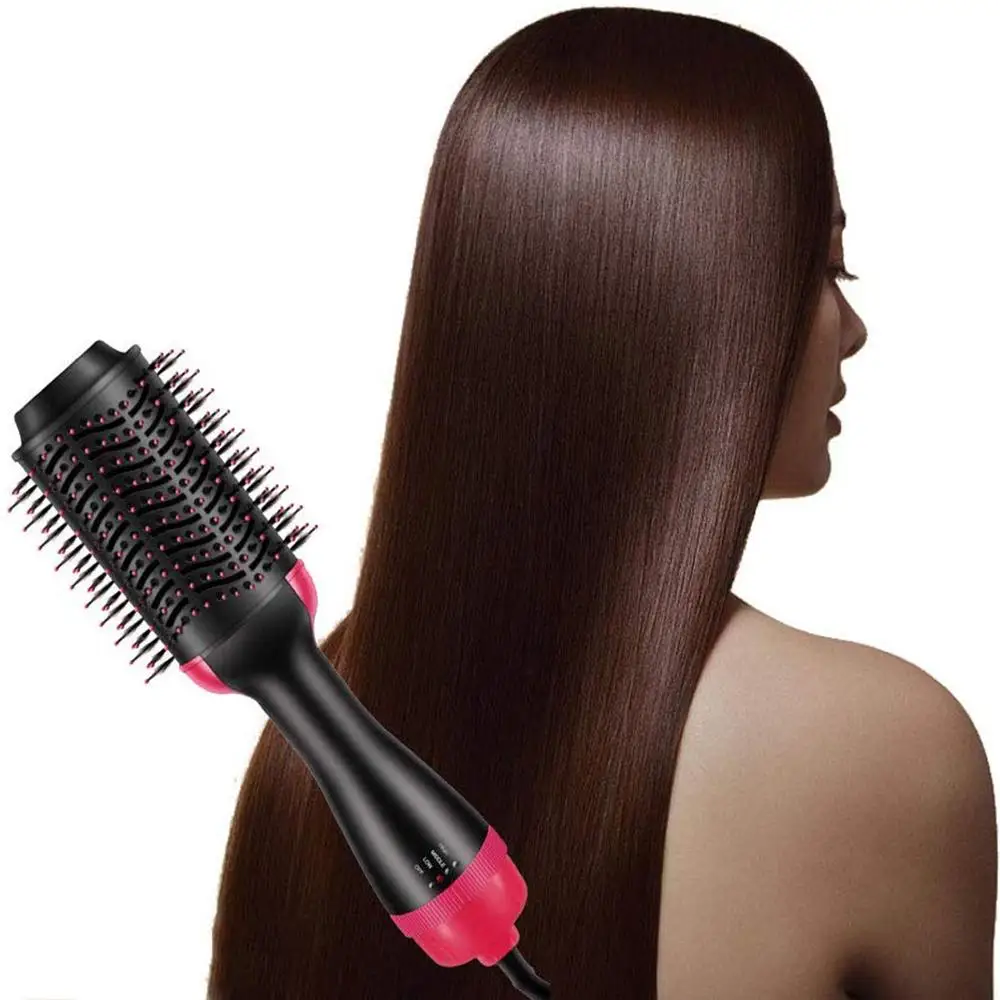Щетка для волос одношаговая щетка вольюмайзер генератор отрицательных ионов