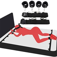 under bed bdsm bondage restraint system fetish adult games set handcuffs ankle cuffs sex products sex toys for woman couples