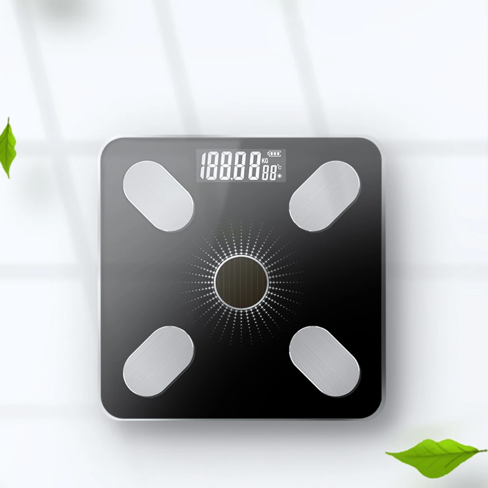 Интеллектуальные весы для тела электронные цифровые BT анализатор состава с