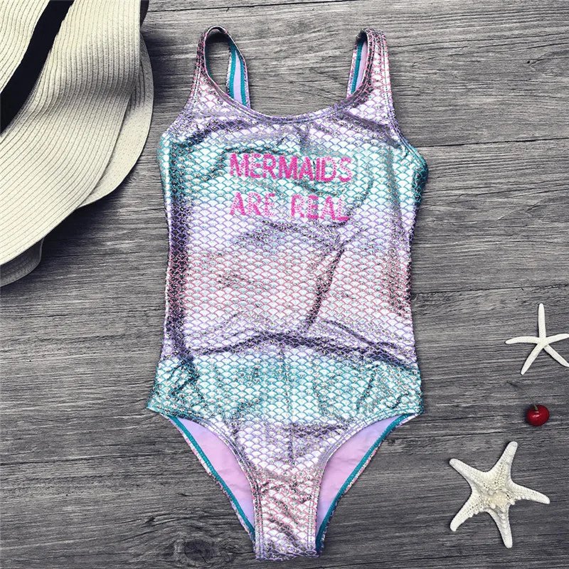 Разные модели купальник для девочек с принтом фламинго лето 2020 детский цельный