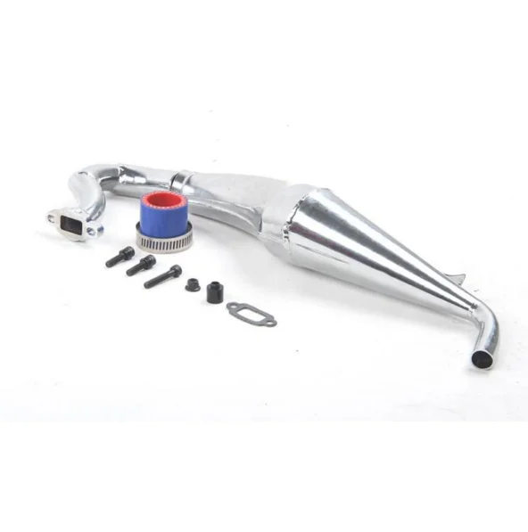 Dominator Tuned Pipe V2 Fit for 1/5 Losi 5ive-t Rovan LT King Motor x2 | Игрушки и хобби