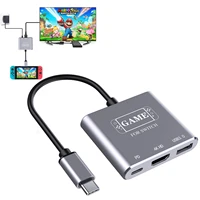 switch tv dock hdmi adapter hub dock 4k usb c hdmi hub cable for nintendo switchcompatible with mac book pro galaxy s8 plus
