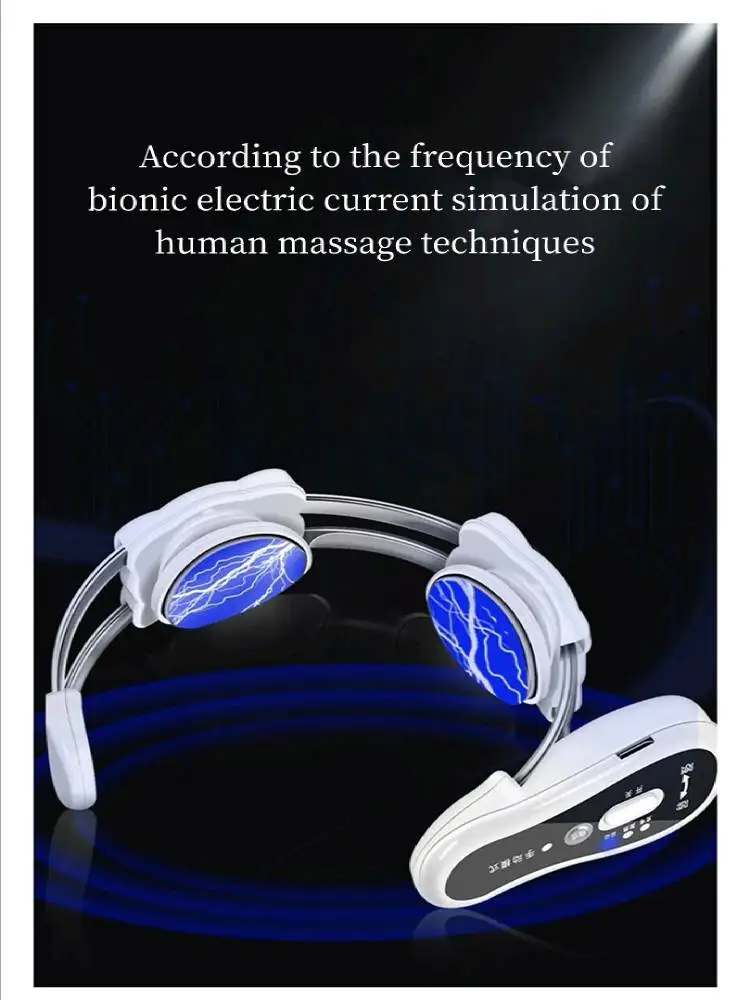 Электрический импульсный массажер для шеи шейного позвонка многомерное