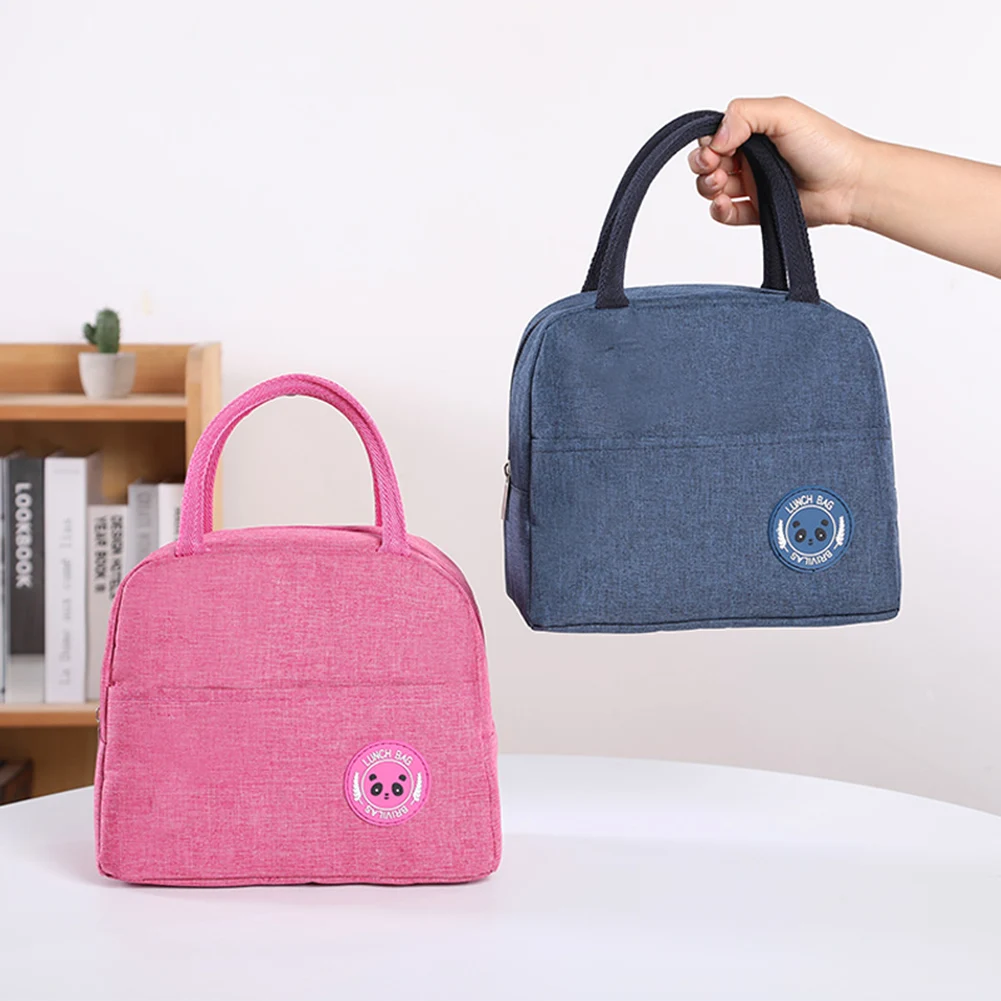 

Portable Lunch Bag Thermal Bags Insulated Lunch Box Cooler Bag for Women Convenient Tote Food Bags for Work