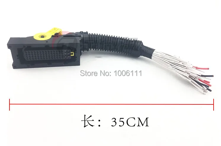 62 Pin/Way TYCO ECU Электрический женский Авто DCU разъем с терминалом 1-1418883-1 TE подключение AMP разъемы