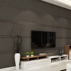 Современная простая замшевая мраморная полоса настенная бумага для стен рулон 3D Нетканая настольная настенная бумага для гостиной спальни