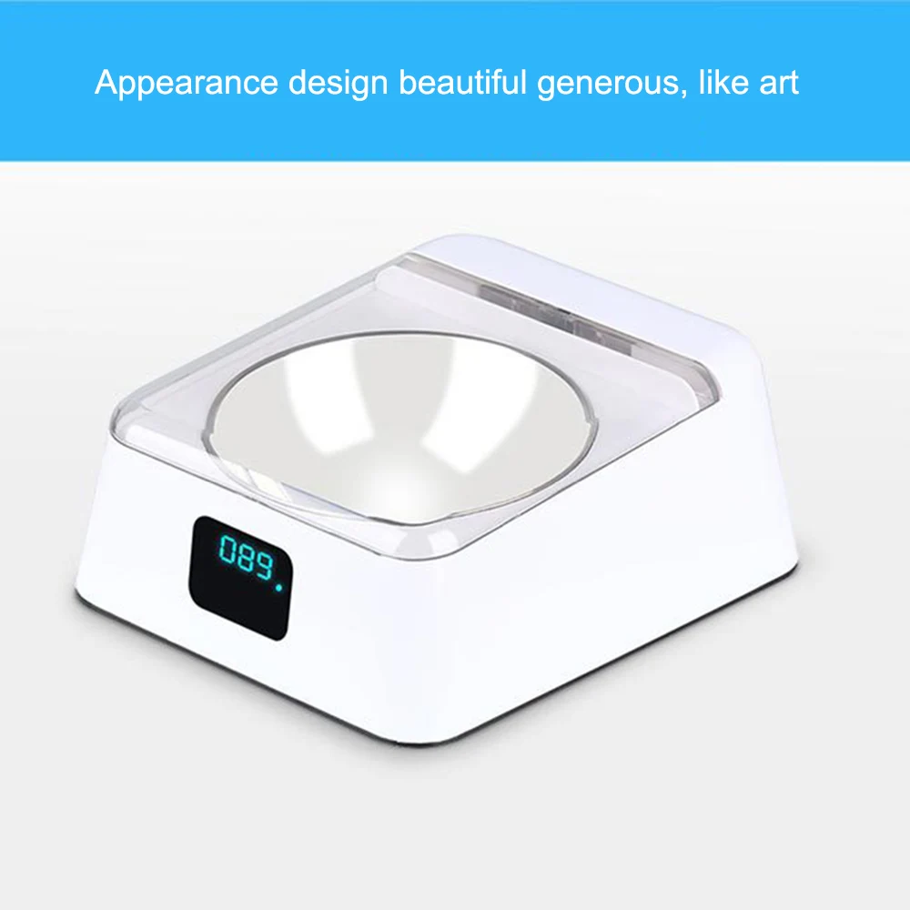 350 мл умный собачья миска инфракрасный Сенсор автоматическое открытие крышки