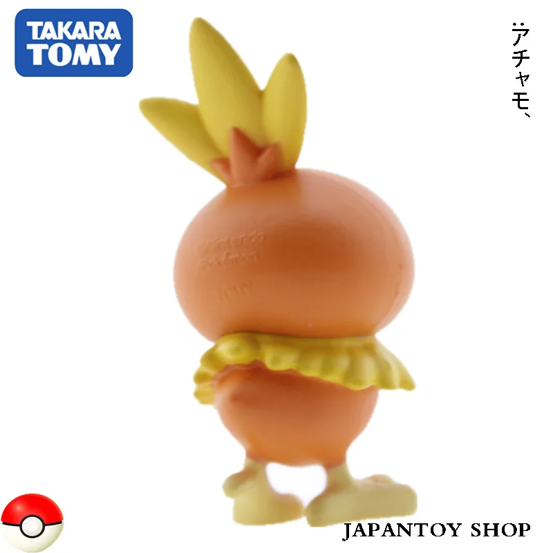 Takara Tomy настоящая коллекция монстров EX Asia-04 Torchic Pokemon статуэтки аниме солнце и луна