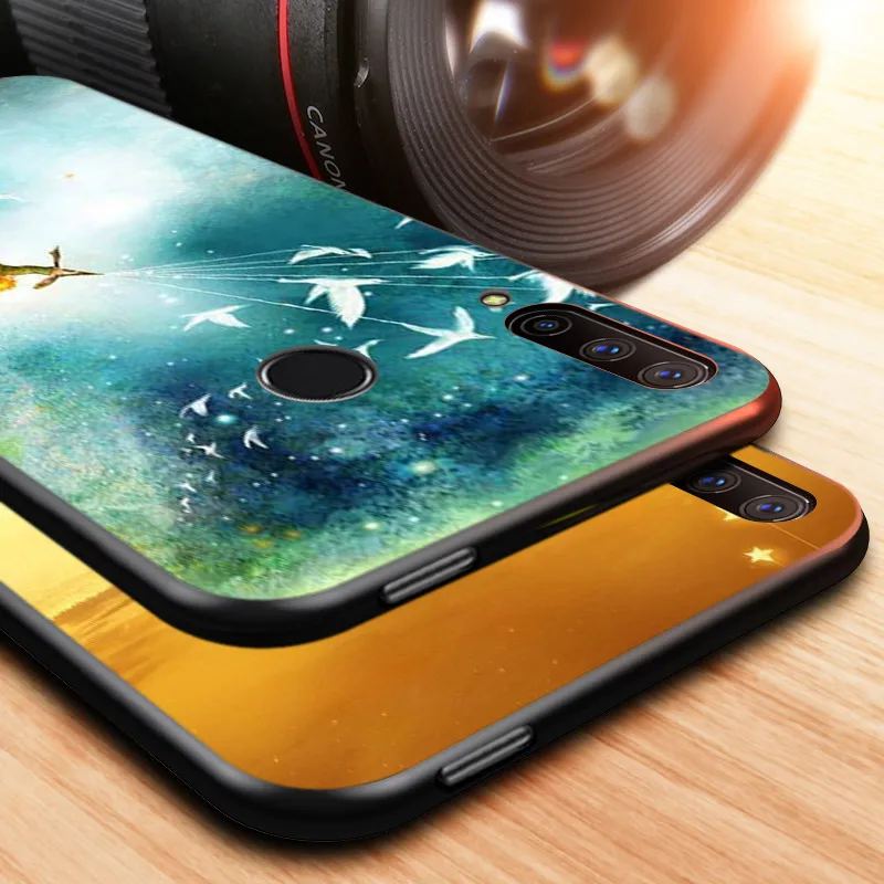 

Silicone Cover Little Prince And Fox For Huawei Honor 10i 9X 8X 10 9 Lite 8 8A 7A 7C 7S Pro Bright Glossy Phone Case