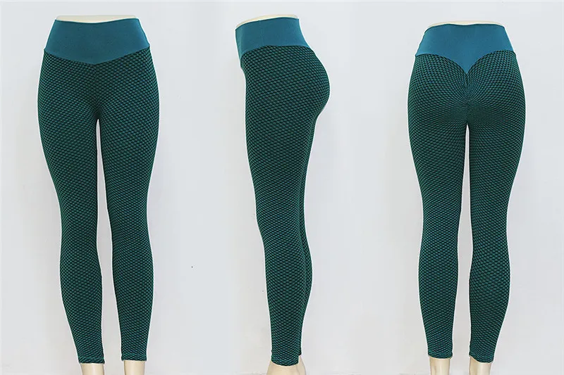 NCLAGEN Women Jacquard Weave Sweat Squat Proof Mesh Seamless Knitting Scrunch Butt Leggings Yoga Pant Workout Fitness GYM Tights