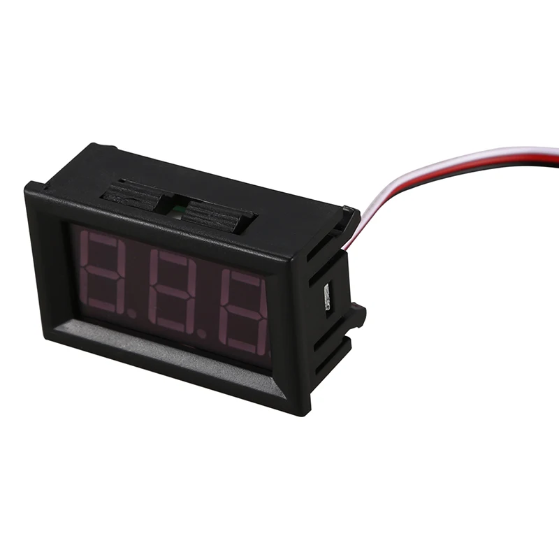 

Mini voltmeter tester Digital voltage test battery DC 0-30V red auto car