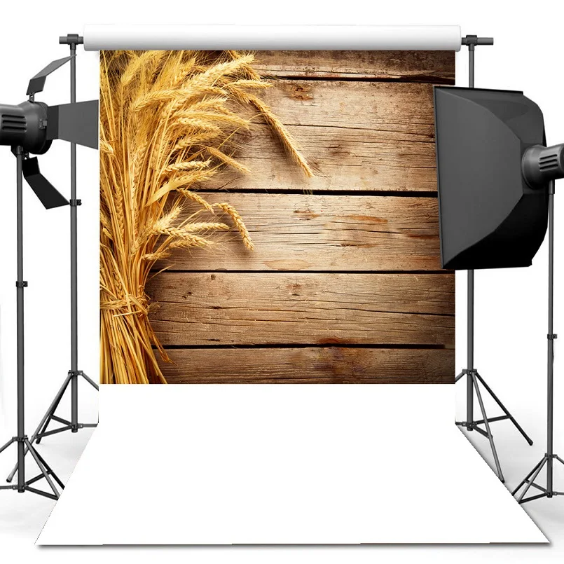 Реквизит для фотосъемки Nitree Виниловый фон ретро деревянный пол текстура