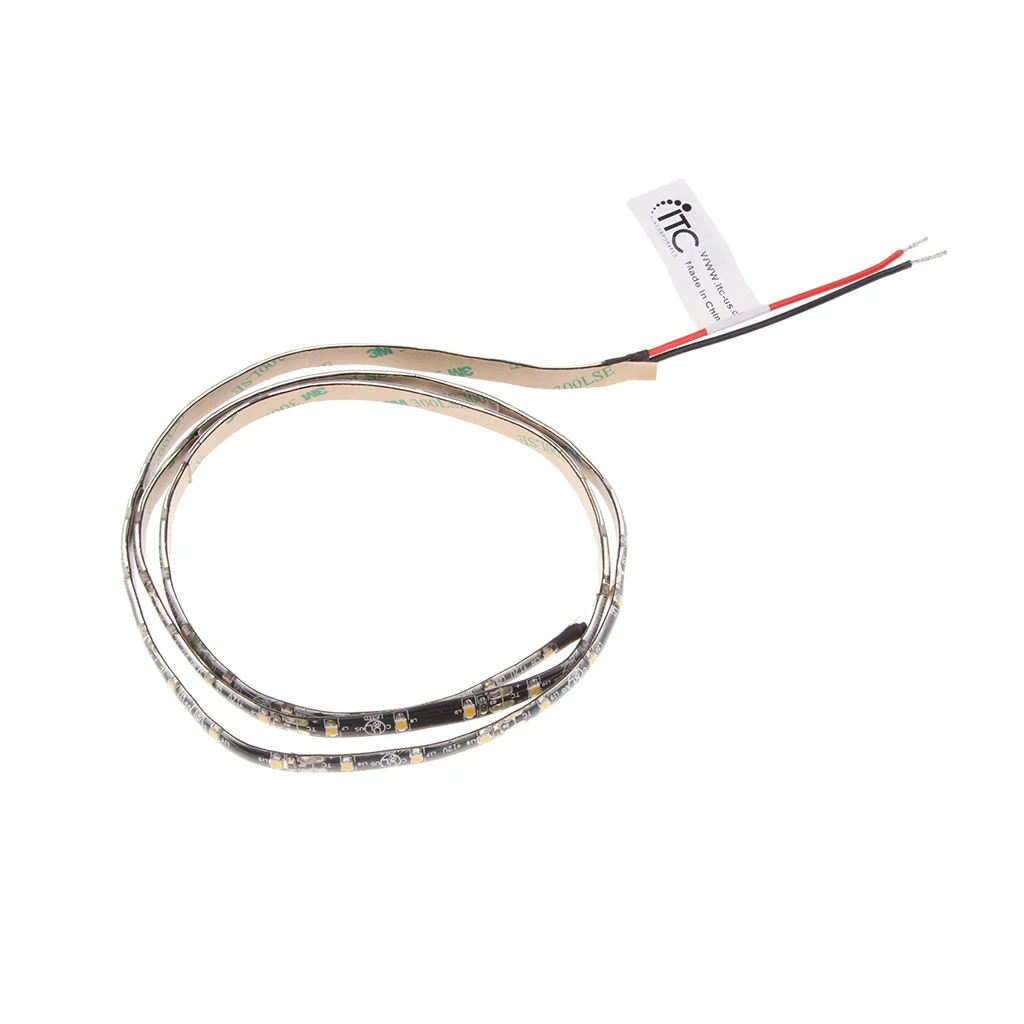 

1m/3.28 Ft 12V LED Flexible Strip Light Kit For Boat Marine RV Camper