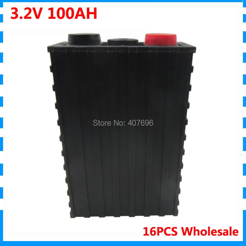 16 шт торговля 3,2 V 100AH LiFePO4 батарея для 16S 48V 100AH аккумуляторные блоки хранение энергии/зарядная система/солнечная энергетическая система
