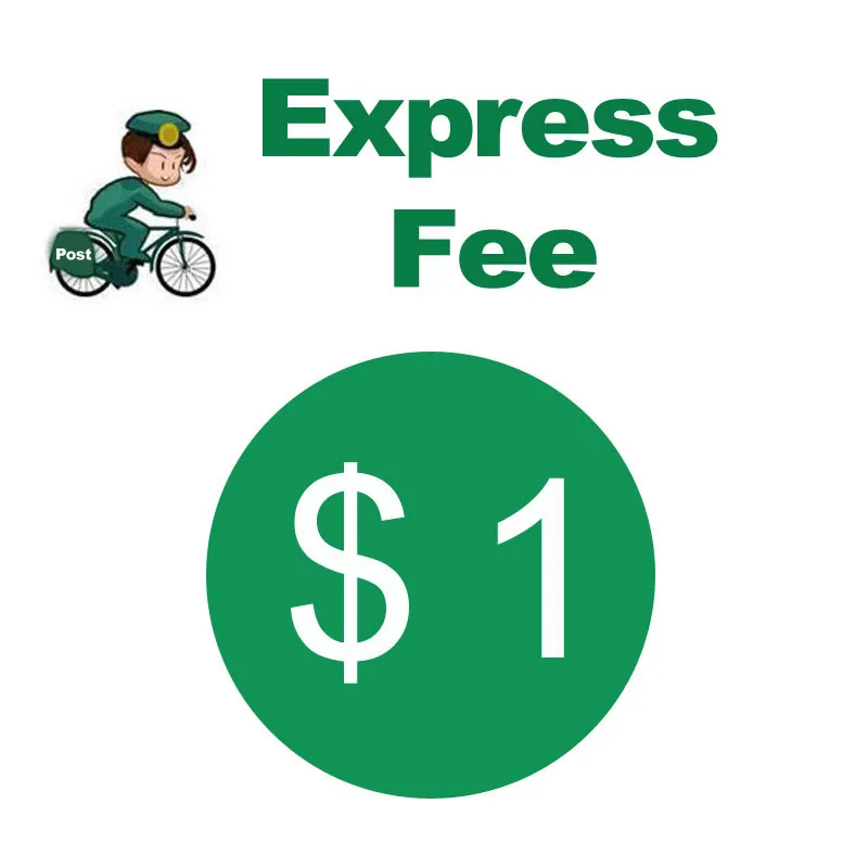 

1 USD Extra Fee/cost just for the balance of your order/shipping cost