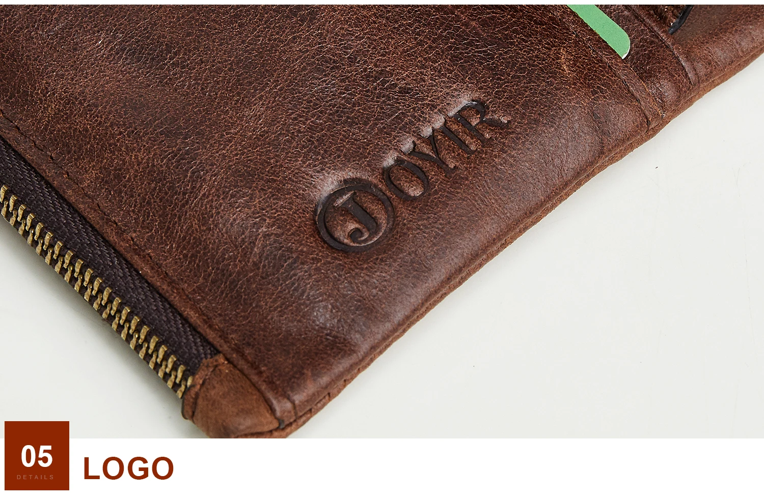JOYIR, натуральная кожа, мужской кошелек Rfid, маленький, мужской клатч-кошелек на молнии и застежке, мужской, Portomonee, короткий кошелек для монет, бренд Perse Carteira
