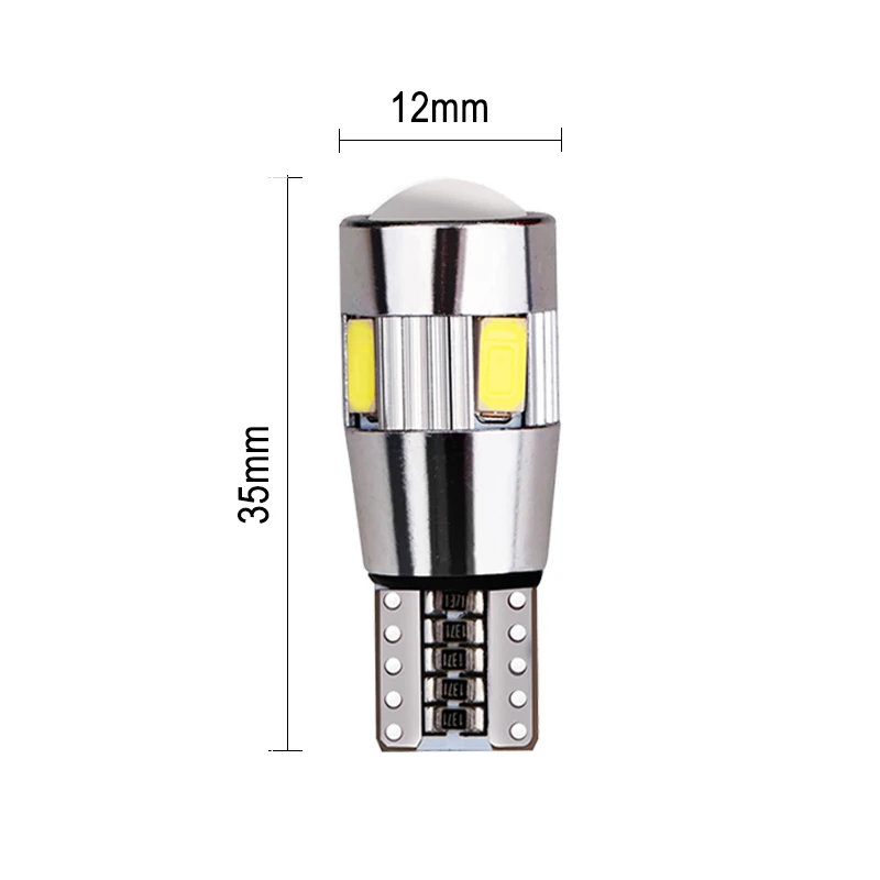 W5W LED T10 светодиодный лампы Canbus 5630 SMD для автомобиля габаритные огни внутренняя