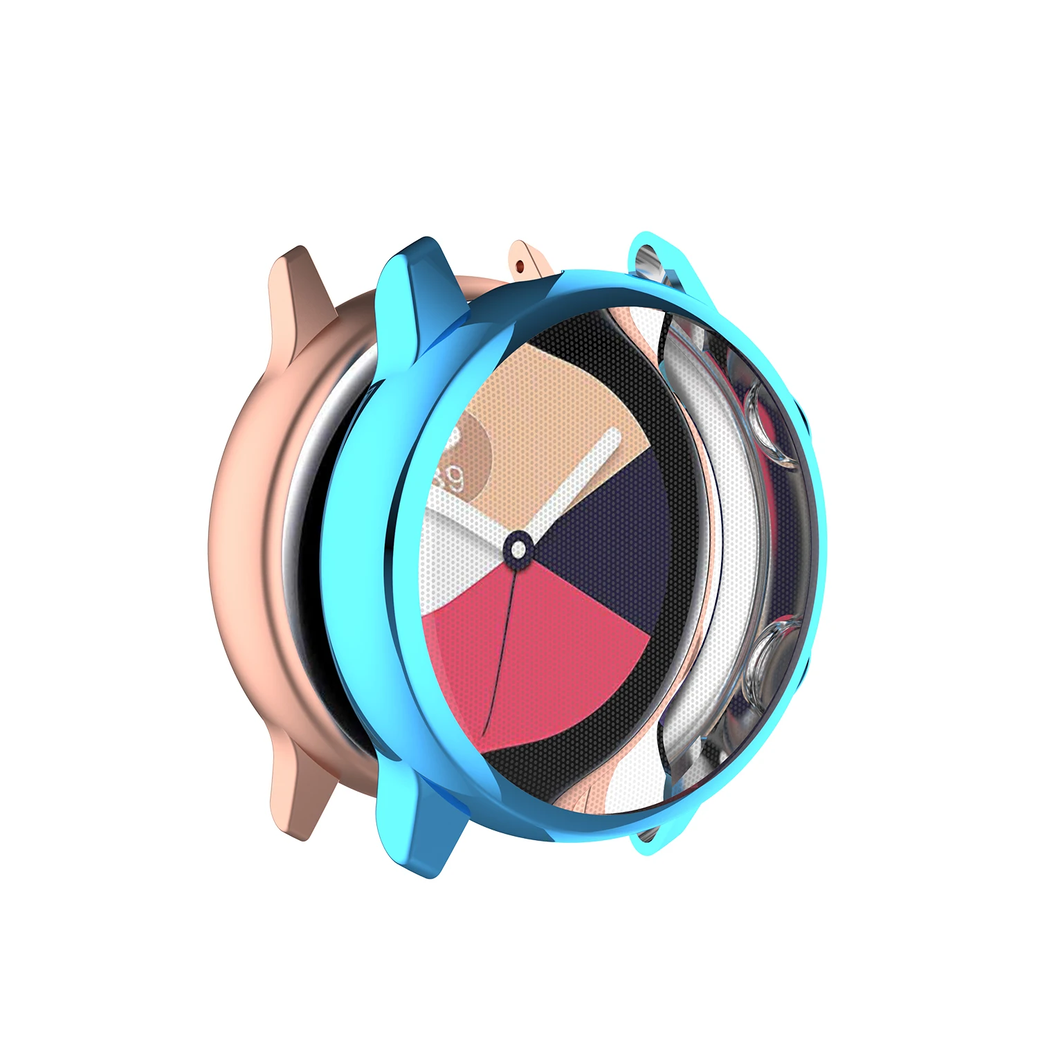 Ультратонкий прозрачный защитный чехол из ТПУ для Samsung Galaxy Watch Active Мягкий с полным