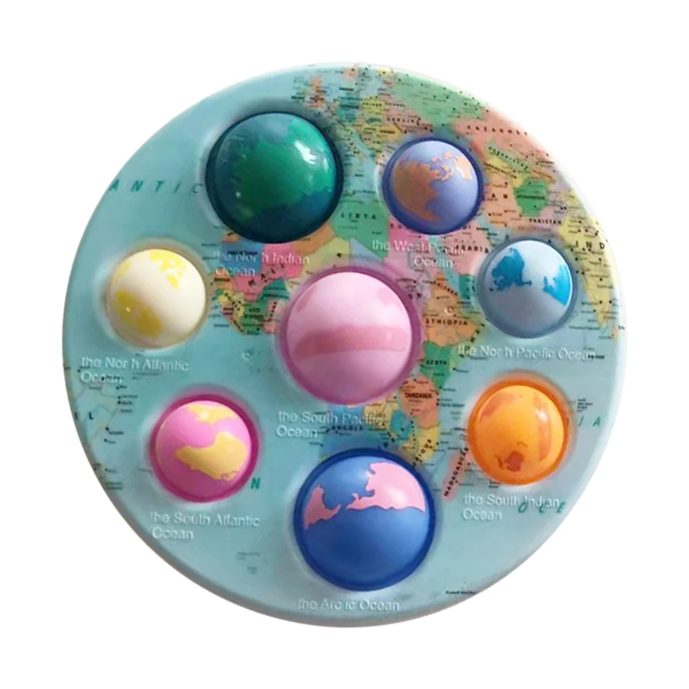 

Силиконовая пузырьковая игрушка для пальцев, набор для снятия стресса, игрушка для декомпрессии, игрушки для взрослых и детей, игрушки для с...