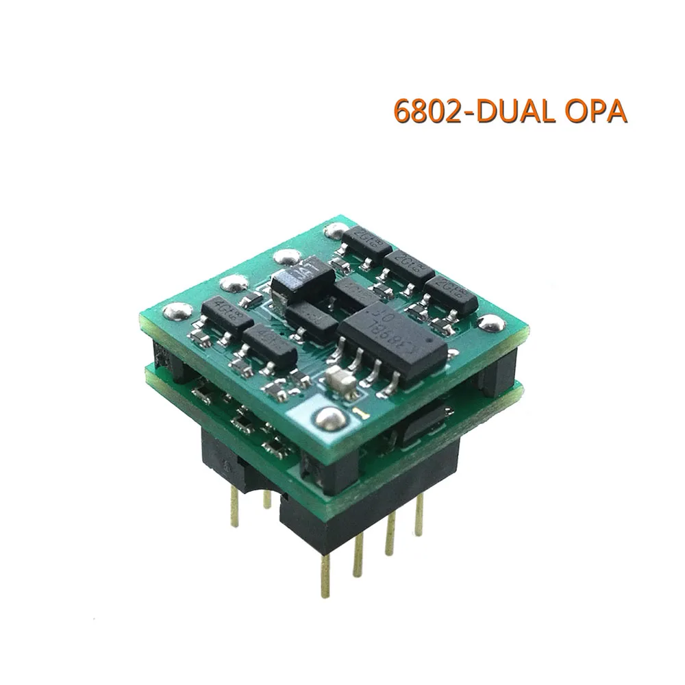 Модуль усилителя Lusya OP6802 дискретный двойной усилитель op amp NE5532 OPA2604 T1264|Усилители