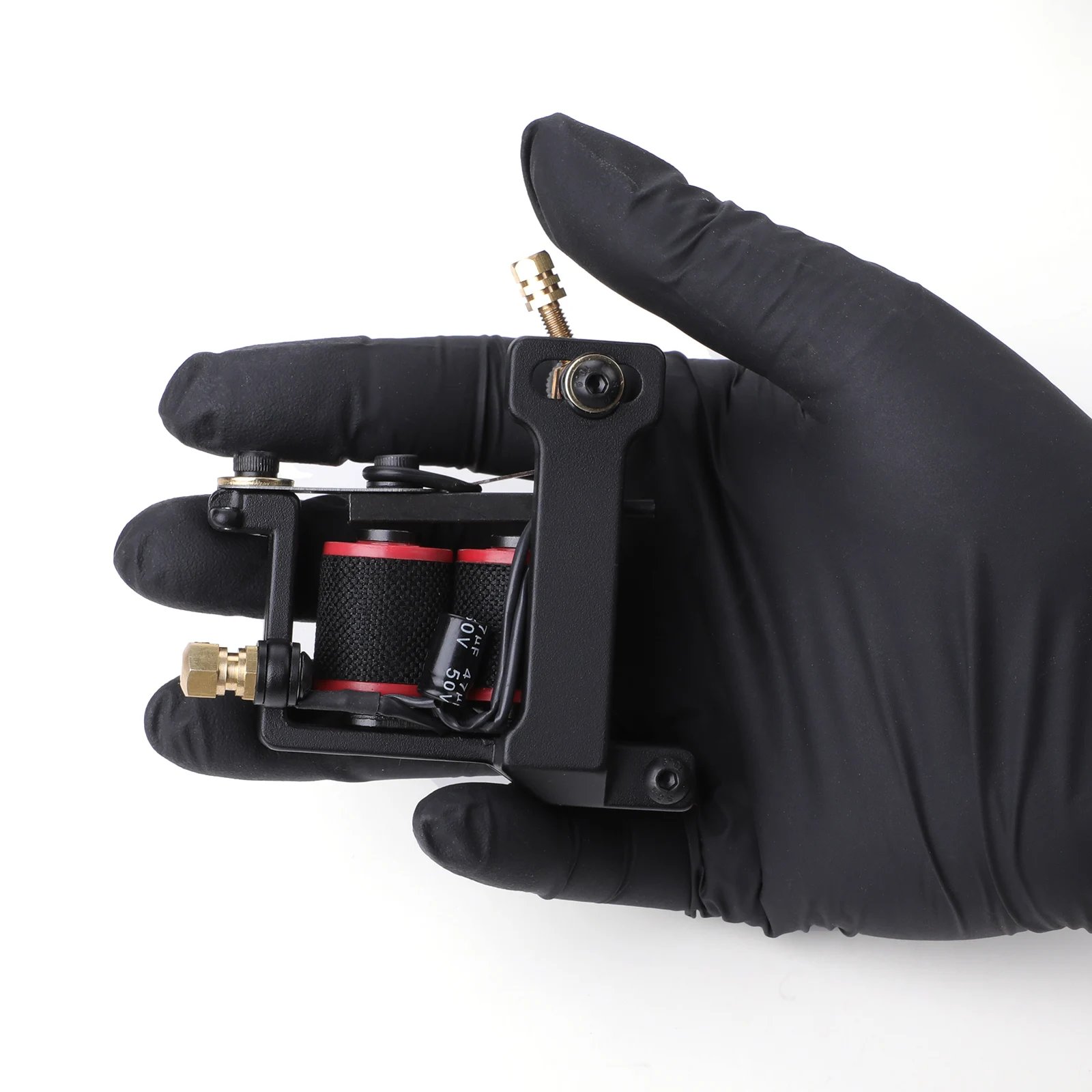 1pc Permanent Makeup Machine Tattoo Wire Cutting 10 Wrap Tattoo Coil Machine for Liner and Shader Tattoo Machine Black Color