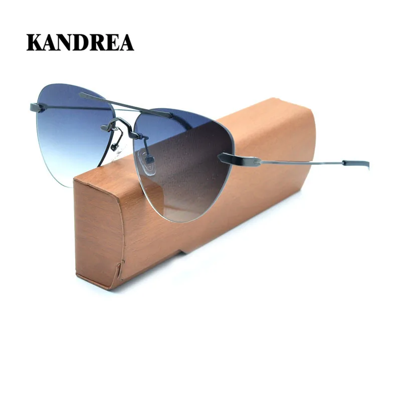 

KANDREA Women Polarized Sunglasses Double Bridge Oval Frame Metal Glasses Ladies Casual Style Retro Eyewear High Quality Goggle