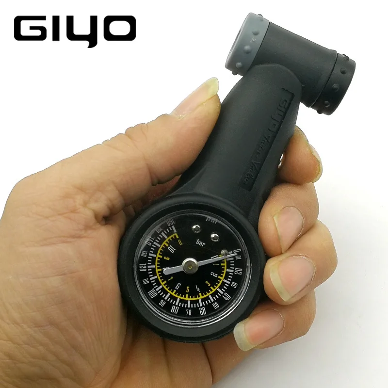 TAIWAN GIYO GG-05 манометр для шин велосипеда автомобиля тестер давления воздуха Presta