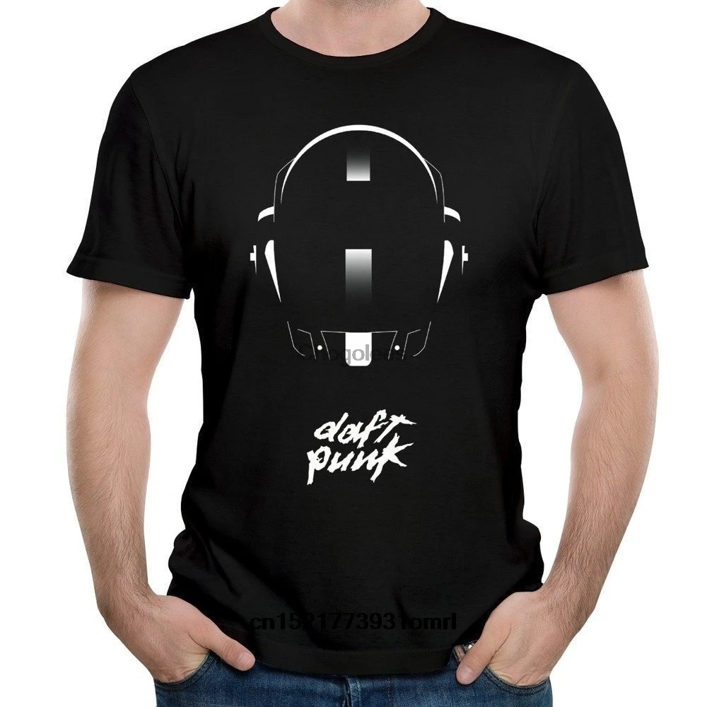 Мужская футболка Daft Helmet Punk Classic Logo крутые футболки 100% хлопок смешная Новинка для
