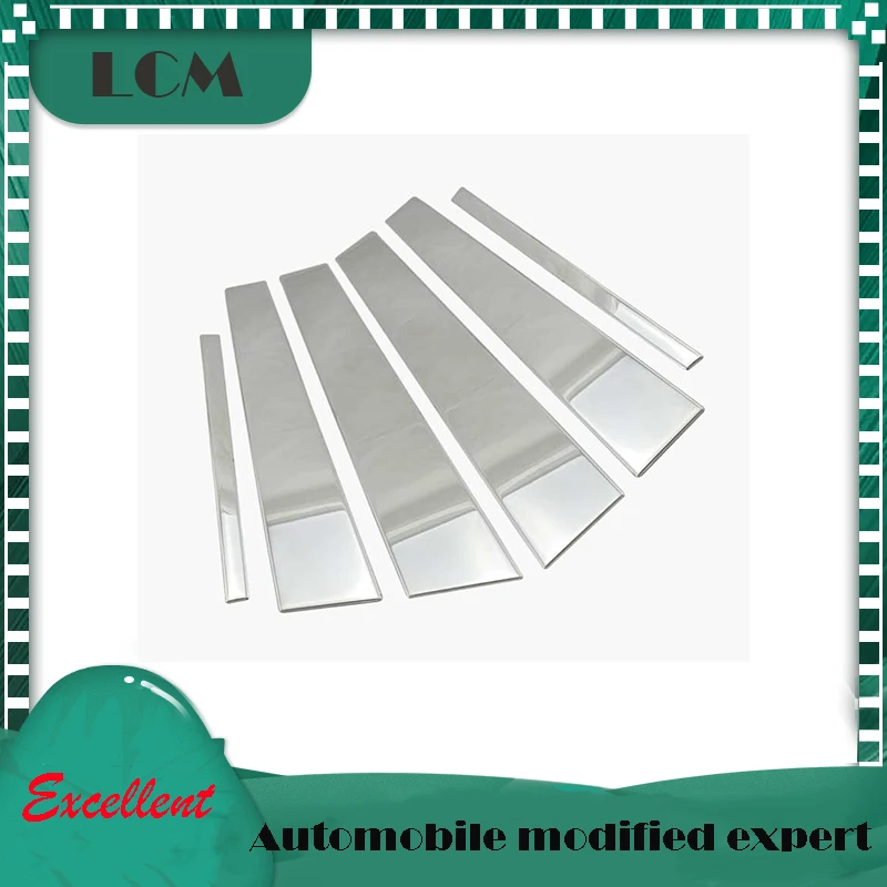 Столбик для окон автомобиля из нержавеющей стали Honda Accord 2008 2009 2010 2011 2012 304 6 штук |