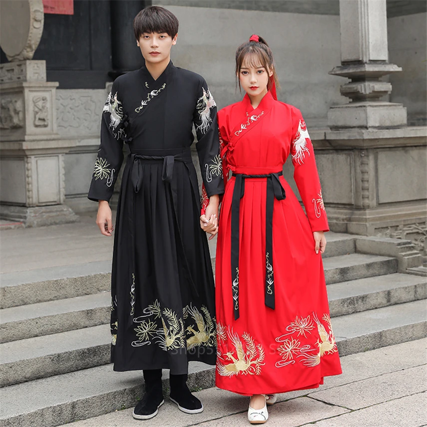 Кимоно для мужчин и женщин традиционное в японском стиле юката хаори с вышивкой