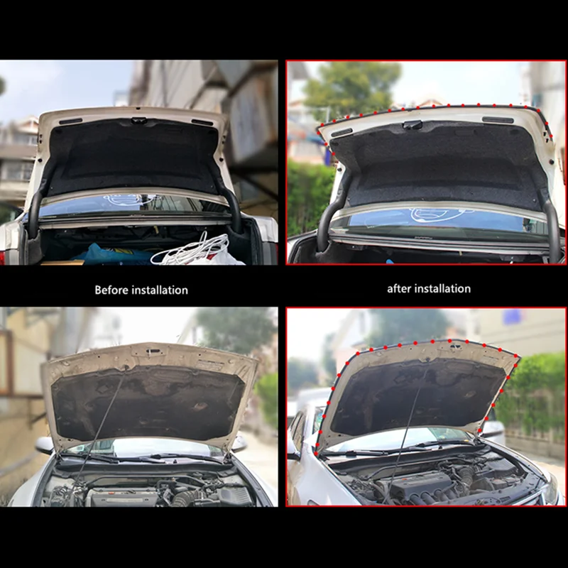 

Car Door Seal Strips Auto Rubber Seals FOR solaris opel astra j skoda octavia a5 skoda octavia a7 lancer x polo sedan mazda cx-5