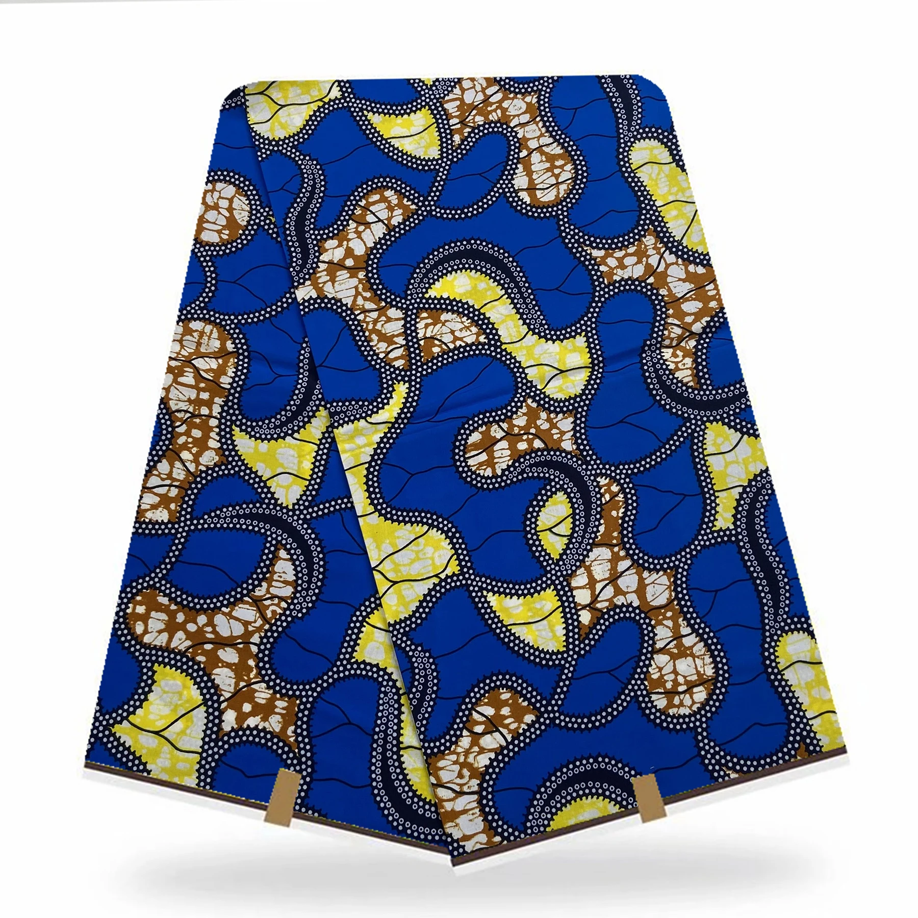 Новый дизайн 6 ярдов/партия в африканском стиле из парафинированной ткани Гана