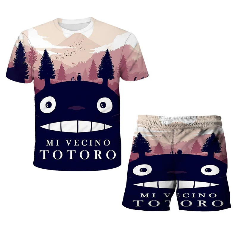 

Kids Shorts Set Chinchilla T-Shirts Set for Boys Girls 3D Printed Cartoon Tee Suit Summer Children Child Cute Short Sleeve Sets
