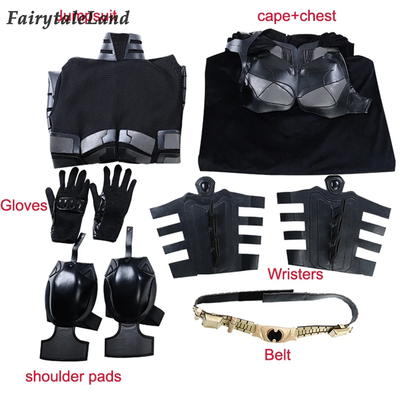 Темный рыцарь поднимается Косплей Летучая мышь костюм Взрослый мужской Хэллоуин