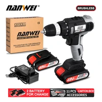 21v strong power brushless drill cordless electric drill with factory price sale