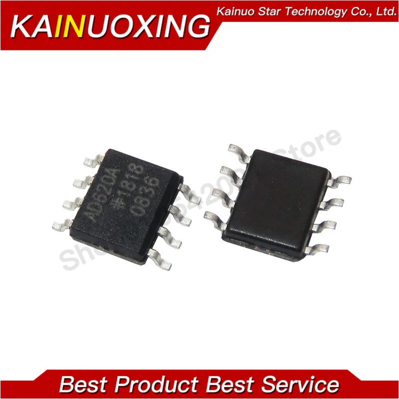 5 шт. AD620AR AD620ARZ AD620A AD620 SOP8 100% Новый оригинальный