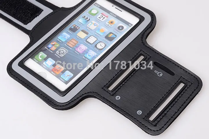 Регулируемая спортивная сумка для бега тренажерного зала чехол iPhone 5 5S 5C