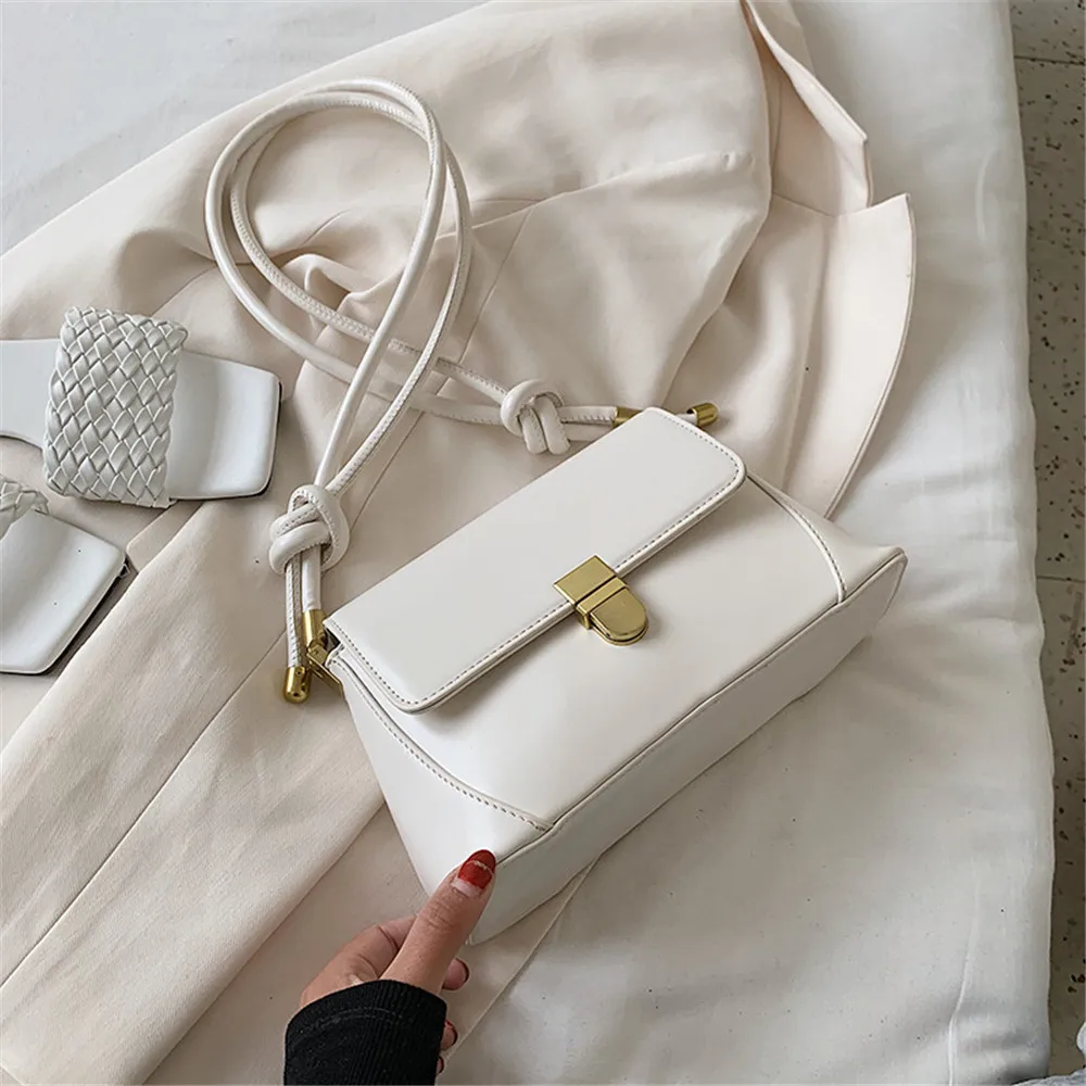 

Women's Bag Solid Color Bbusiness Hard Face Messenger Bag Temperament Underarm Bag Fashion Bag