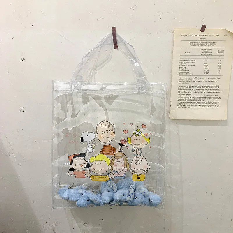Женская прозрачная сумка с рисунком INS, популярная дизайнерская модная женская сумка с ручкой большой емкости, дорожный кошелек для покупок SS3564