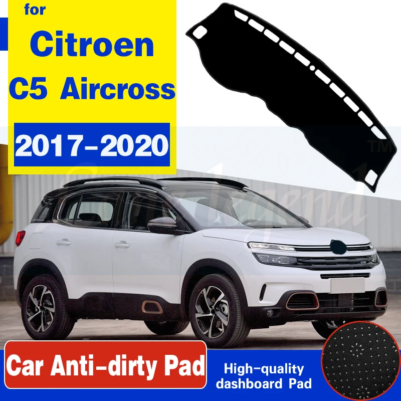

Anti-Slip Mat Dashboard Cover Pad Sunshade Dashmat For Citroen C5 Aircross 2017 2018 2019 2020 Car Accessories Rug C5-Aircross