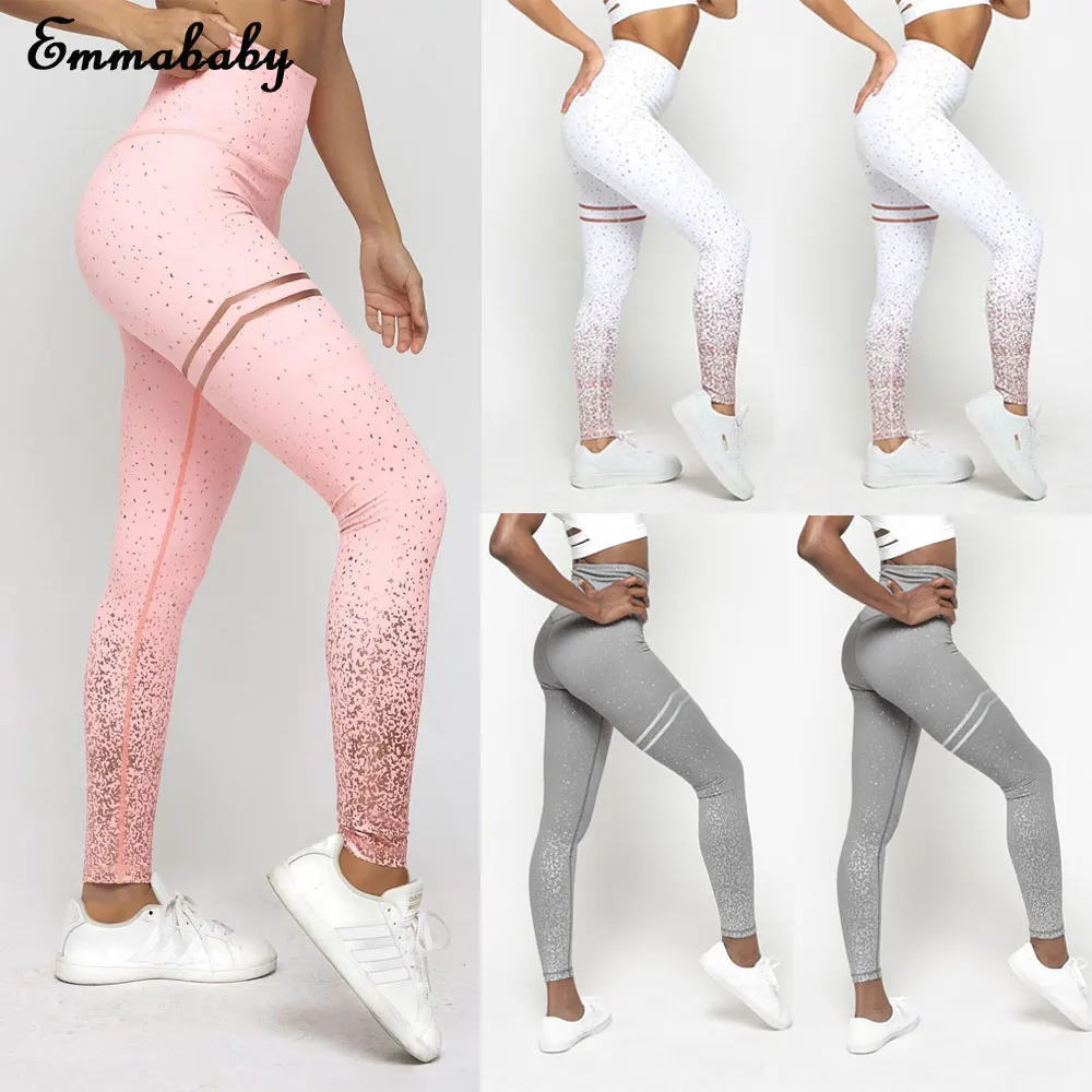Сексуальные женские брюки для йоги с подтяжками, леггинсы для фитнес-тренировки