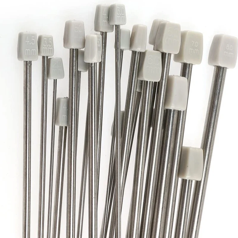 35 см одинарные заостренные спицы из нержавеющей стали инструмент для вязания