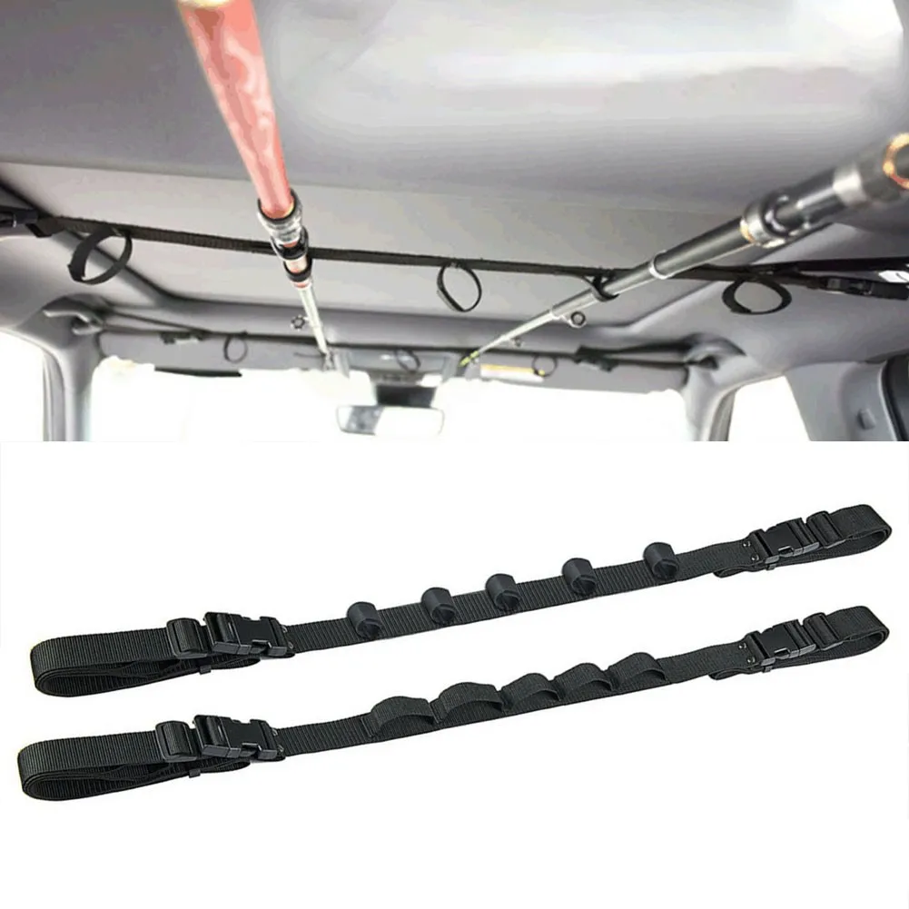 

Booms Fishing Vehicle Rod Carrier Fishing Holder Vehicle Fishing Rod Rack Holder Strap Tackle Boxes Tools Box Accessories