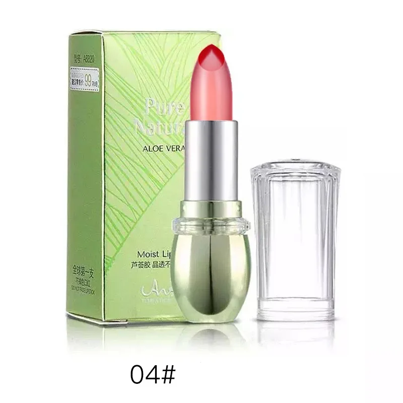 Алоэ Вера Желе Помада изменение температуры цвет увлажняющий антипригарная