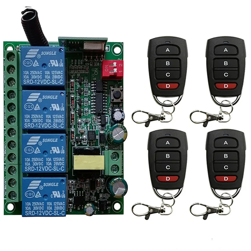 4ch ac110v 220v